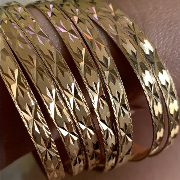 14K Yellow Gold Vintage Semanario Bracelet 🌸🌸 - Picture 12 of 14